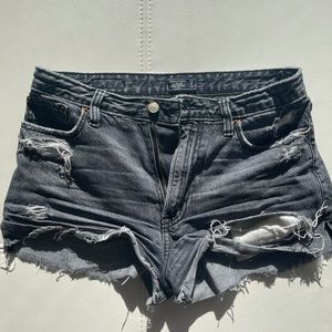 Women’s Abercrombie Shorts- Charcoal Size 27